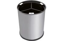 Corbeille de tri sélectif 2 compartiments