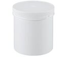 Pot Cylindrique 1L Polypropylène - Couvercle Vissant Inviolable - Usage Alimentaire - Recyclable