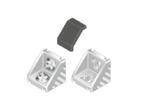 Plaque, filetage M8 Equerre de fixation Bosch Rexroth, profilé 45 mm, rainure 10 mm