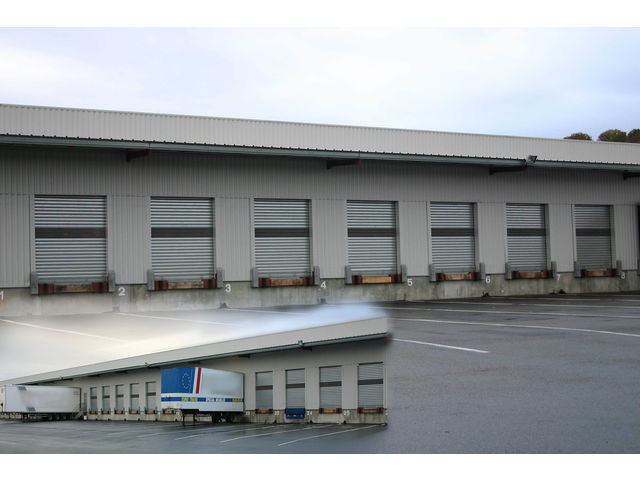 Rideau industriel métallique