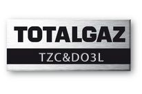 Etiquette aluminium 3M souple 0.15mm anodisée + gravure laser