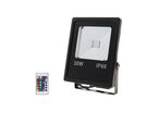 Projecteur LED RGB 30W Extérieur IP66 Plat NOIR