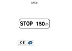 Panonceau stop avec distance M5b