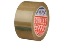 Tesa - Ruban Adhésif PVC Havane 50mm x 66m - Épaisseur 32 µm - Idéal pour Emballage Gros Volume