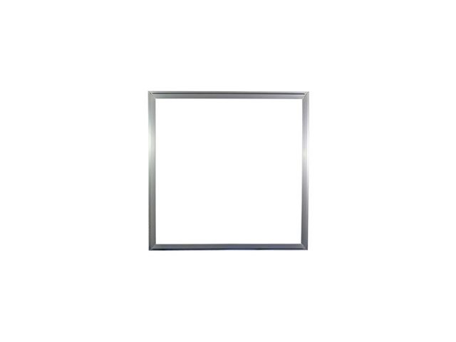 Dalle LED 295x295mm 18 watt (eq. 170 watt) - Couleur eclairage - Blanc chaud 3000°K. Finition - Aluminium