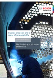 Catalogue La base d'une excellente fabrication