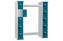 Vest Penderie 10 Cases Gris Clair Port Es Bleues