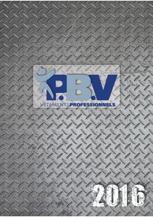 PBV VÊTEMENTS PROFESSIONNELS - EPI 