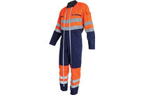Combinaison Haute Visibilité Marine/Orange fluo