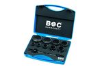 Coffret scies cloches bimétal HSS (diam 19-64 mm) BOHRCRAFT RLS 9 