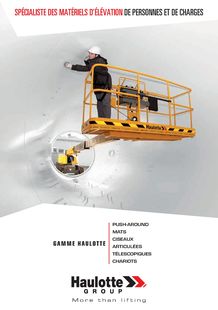 Présentation gammes Haulotte Group
