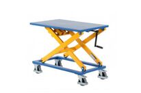 Table élévatrice manuelle à manivelle