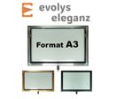 Panneau d'affichage A3 pour Poteaux EVOLYS &amp; ELEGANZ