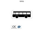 Panonceau bus M4b