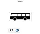 Panonceau bus M4b