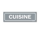 Panneau cuisine - Fond gris