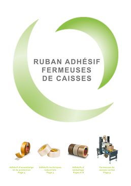 CATALOGUE RUBAN ADHÉSIF ET FERMEUSE DE CAISSES