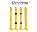 Poteau de balisage Métal REVERSO à fixer