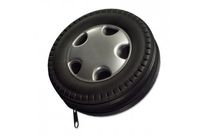 Porte CD / DVD zippé en plastique