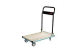 Chariot de manutention aluminium à dossier rabattable ROULPR