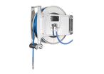 Enrouleur de tuyau flexible ouvert en inox pour l'eau | DMOI LS - DGOI LS - DLOI LS