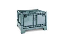 Caisse palette plastique pliable pleine 1200 x 1000