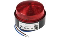 Signalisation lumineuse industrielle | Flash xénon RS PRO rouge 230V montage surface IP64