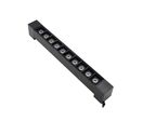 Projecteur Linéaire sur Rail Monophasé 20W 33cm Noir - Blanc Neutre 4000K - 5500K