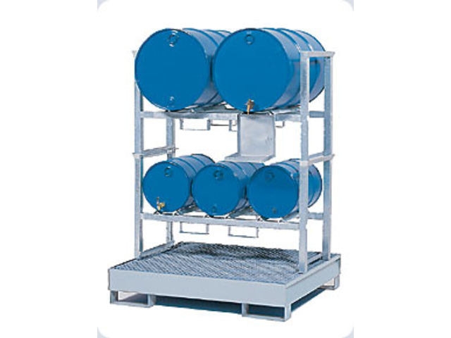 Rayonnages de stockage et de soutirage