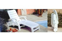 Design de siège de bain de soleil