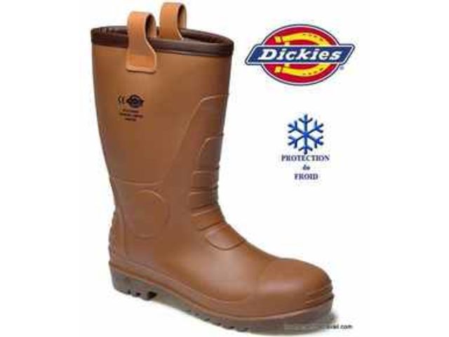 Bottes de sécurité pvc fourrées