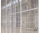 Cloison grillagée industrielle