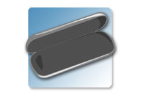 Boîte métallique à lunettes