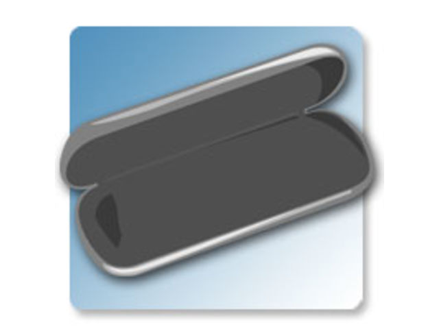 Boîte métallique à lunettes