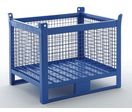 Caisses-palettes grillagées fermées 