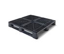 Palette plastique medium – ajourée avec 3 semelles - 1140 x 1140 mm | QP1140MR3RR
