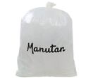 Manutan Expert - Sac Poubelle Blanc 160L 120cm - 50 Pièces - Recyclé 75% - Déchet Lourd
