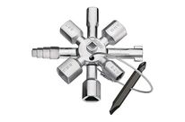 Knipex - Clé multifonctionnelle TwinKey® - Universelle 2 en 1 - Zinc - 92mm