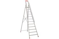 Tubesca-Comabi - Escabeau professionnel 12 marches - Aluminium - Hauteur d&amp;#039;accès 4.54m - Charge 150kg - Norme EN 131