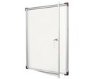 Mini Vitrine D'affichage Extra Plate 4f A4 Fond Metal Desi Gn