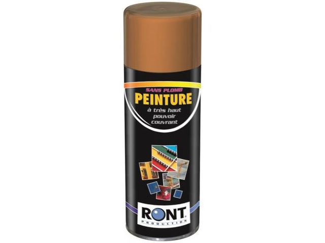 Bombe de peinture anodisée en Aérosol  BRONZE MOYEN