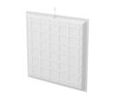 Éclairage de bureau | LP1 Series LED Back-lit Panel Light SRPL60X60-36WH-BL-UGR4KP1