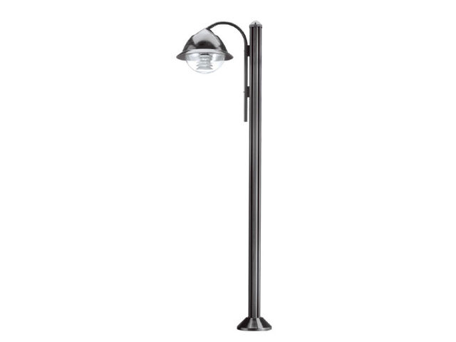 Place lampadaire 70W SHP 1 Bras+Poteau 5 Mêtres IP54 230V