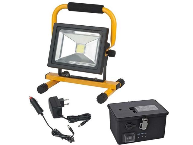Projecteur portable LED CHIP 20W BRENNENSTUHL Sur batterie rechargeable - 1171260201       
