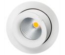 Downlight LED JUNISTAR OUTDOOR Exclusive blanc mat 10W LED 2700K