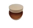 Boîte ronde en bois avec papier cuisson et couvercle 300 ml x 50 Firplast