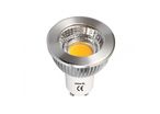 Spot LED GU10 COB 5 watt Dimmable (éq. 50 watt) - Couleur éclairage - Blanc chaud 3000°K