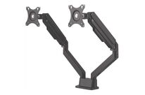 Bras Porte-écran Articulé Ergonomique Double Noir