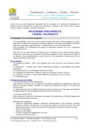 Catalogue Savoir faire et produits SCOREL