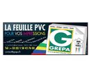 FILMS ET FEUILLES DE PVC POUR IMPRESSION